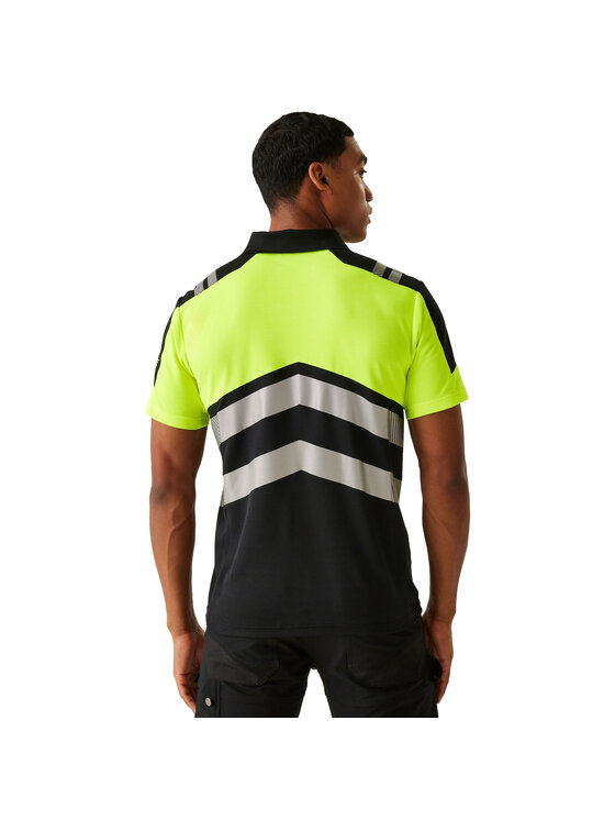 Regatta Regatta Polo RG11781 Czarny Over Fit