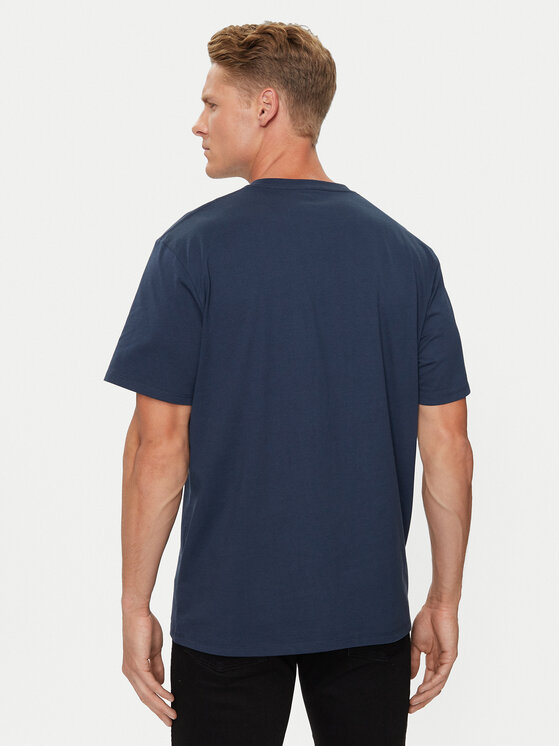 Wrangler Wrangler T-Shirt Americana 112357448 Niebieski Regular Fit