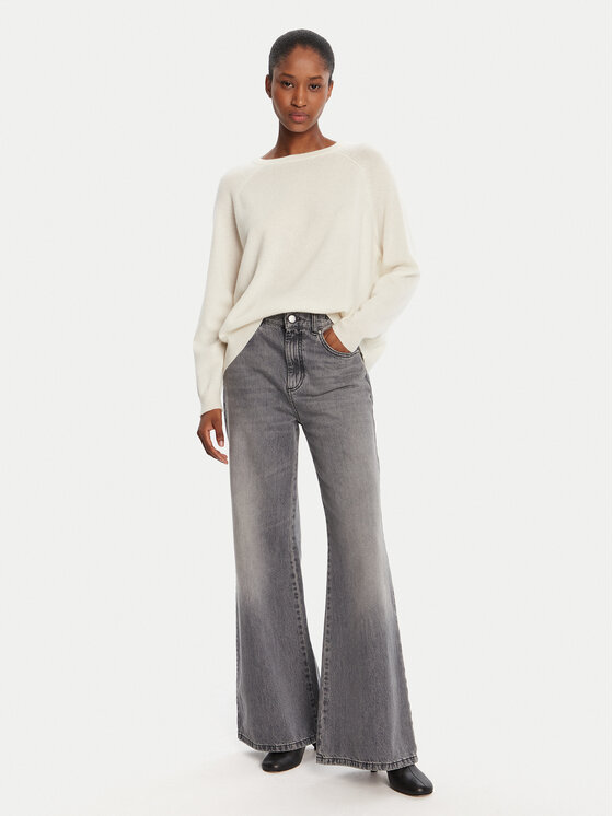 Marella Marella Džemper Tesa 2523366171 Bijela Relaxed Fit
