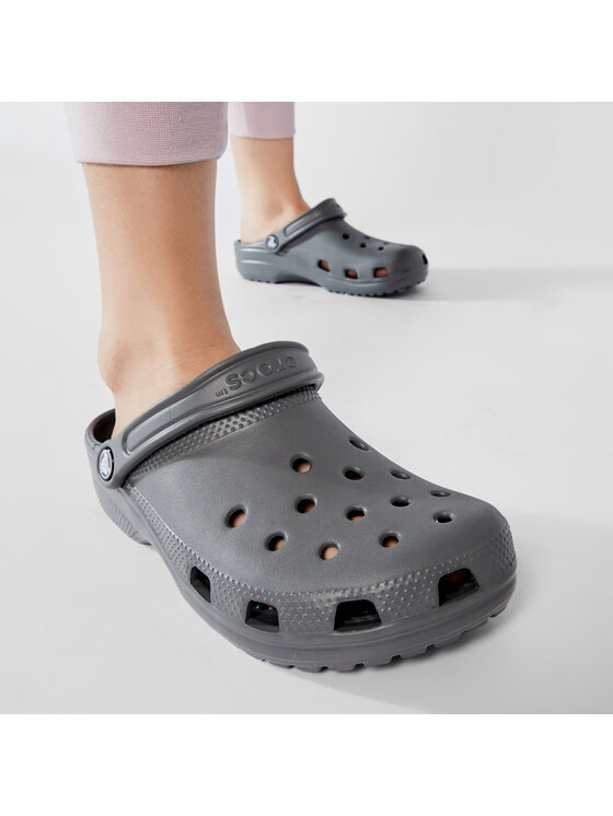 Crocs Crocs Klapki Classic 10001 Szary