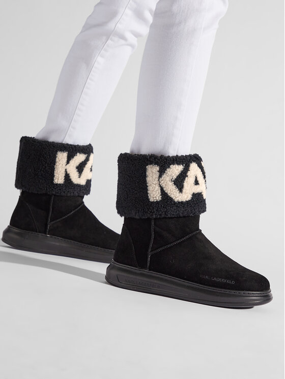 KARL LAGERFELD KARL LAGERFELD Hótaposó KL44552 Fekete