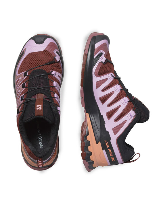 Salomon Salomon Trekingová obuv Xa Pro 3D V9 L47589300 Bordó