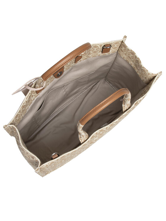 Coccinelle Coccinelle Ročna torba LBD Never Without Bag Jacquar E1 LBD 18 01 01 Bež