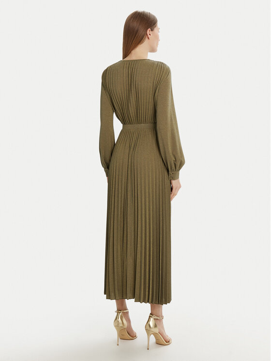 Marella Marella Sukienka dzianinowa Cascia 2513621091 Szary Regular Fit