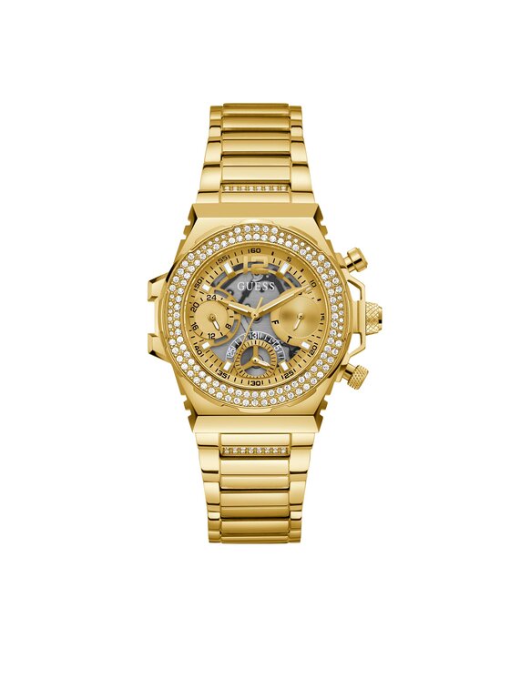 Guess Guess Ročna ura Fusion GW0552L2 Zlata