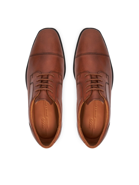 ECCO ECCO Polobotky Metrople Milan M 52336401644 Hnědá