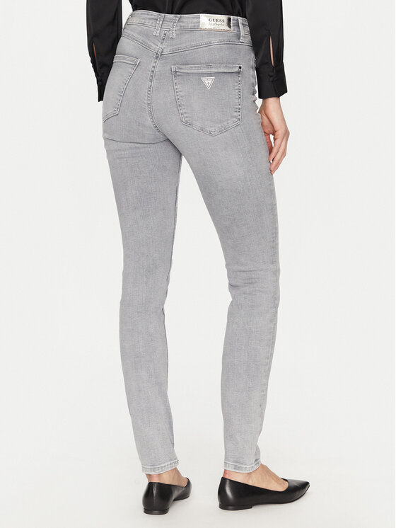 Guess Guess Jeansy W5RA46 D5L81 Šedá Skinny Fit
