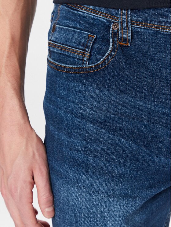Mustang Mustang Jeansy Washington 1013657 Niebieski Slim Fit