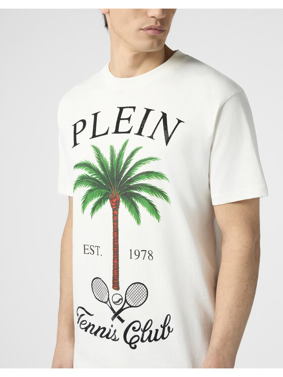 PHILIPP PLEIN PHILIPP PLEIN T-Shirt 30605 Biały Regular Fit