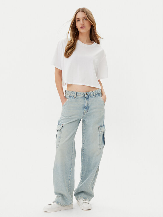 Guess Jeans Guess Jeans Džínsy W5RA1R D5M51 Modrá Regular Fit