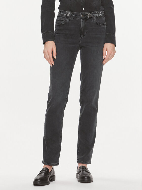 Liu Jo Liu Jo Traperice UF3016 D4391 Siva Slim Fit