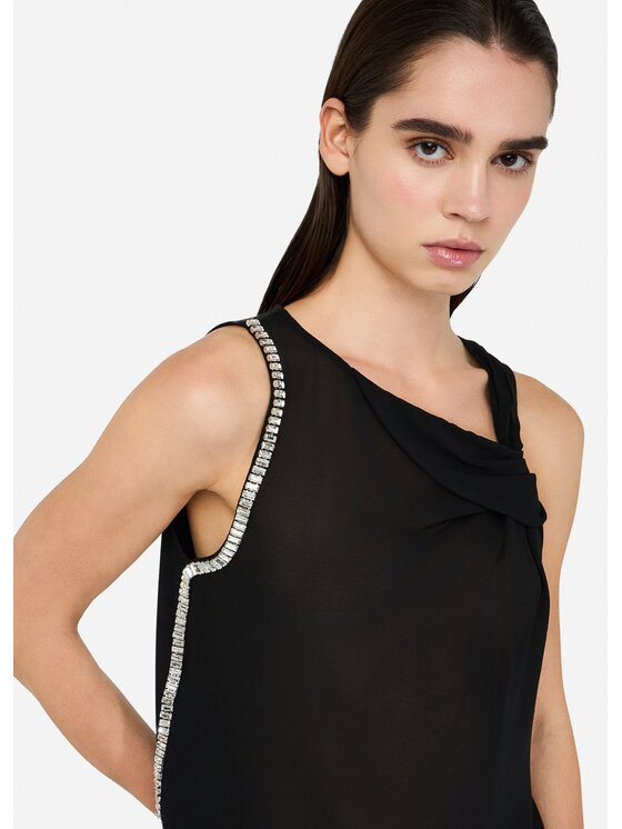 Liu Jo Liu Jo T-shirt CF5140J008822222 Nero Regular Fit