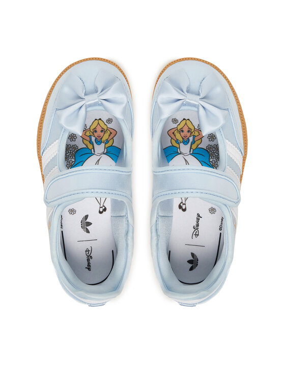 adidas adidas Baleríny Disney Samba Jane IH1755 Světle modrá
