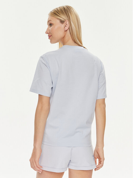 Lacoste Lacoste Tričko TF7215 Modrá Loose Fit