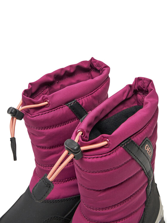 Geox Geox Cizme de zăpadă J Himalaya Girl B Ab J26FTA 0FU54 CP87G M Roz