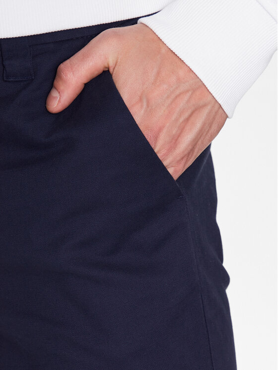 Tommy Jeans Tommy Jeans Pantaloni di tessuto Austin DM0DM15964 Blu scuro Slim Fit