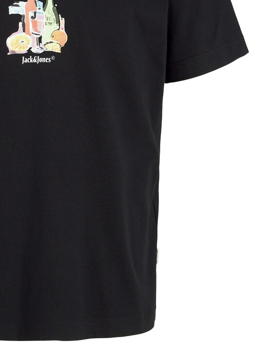 Jack & Jones Jack & Jones T-Shirt Varenna 12273162 Czarny Regular Fit