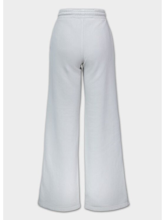 PITBULL PITBULL Spodnie dresowe Washed LOVIA WIDE LEG Biały Regular Fit