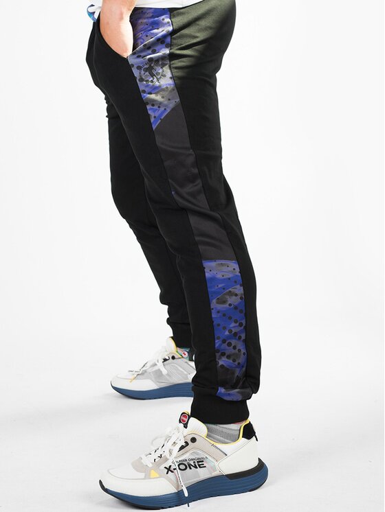 Bikkembergs Bikkembergs Παντελόνι υφασμάτινο C 1 59S GS E B074 Μαύρο Regular Fit