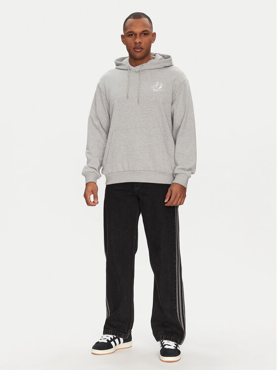 adidas adidas Суитшърт Made By Nelson V-Day JP0979 Сив Loose Fit