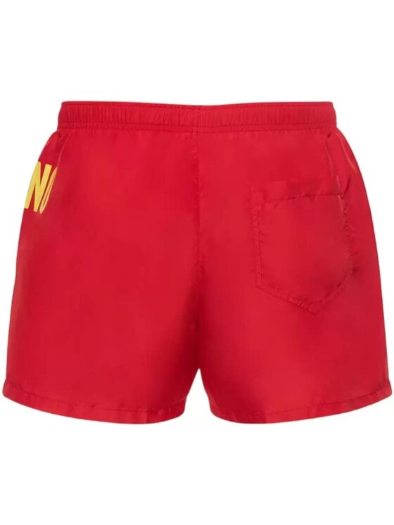 MOSCHINO Underwear & Swim MOSCHINO Underwear & Swim Plavecké šortky MILANO Červená Regular Fit