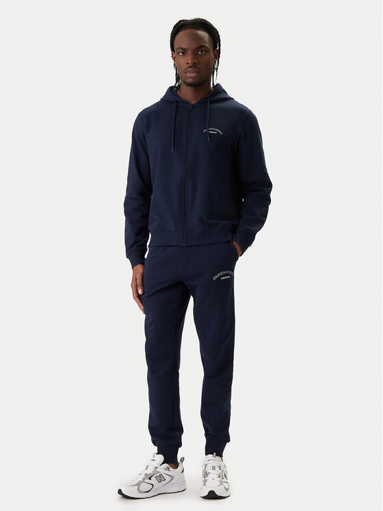 Jack & Jones Jack & Jones Teplákové nohavice Jpstgordon 12289724 Tmavomodrá Regular Fit