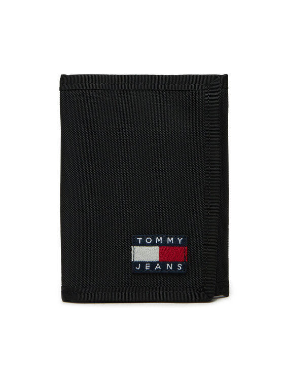 Portofel Mare pentru Bărbați Tommy Jeans AM0AM12920 Negru