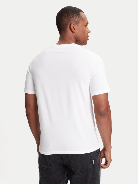 United Colors Of Benetton United Colors Of Benetton T-Shirt 3I1XU10A4 Λευκό Relaxed Fit