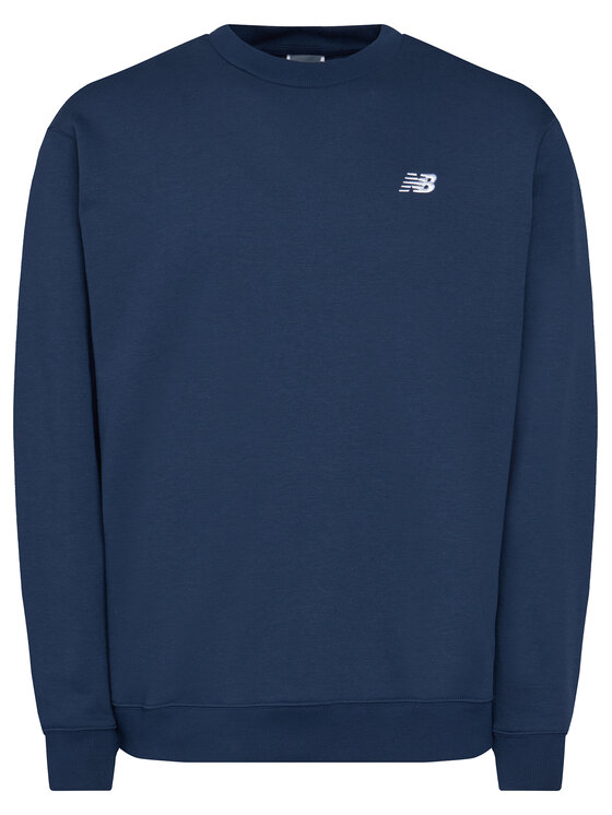 New Balance New Balance Sweatshirt Small Logo MT41507 Dunkelblau Relaxed Fit