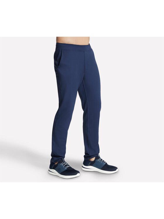 Skechers Skechers Spodnie dresowe MPT91-NVY Granatowy Regular Fit