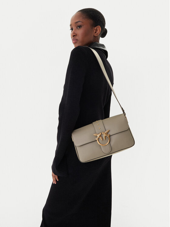 PINKO PINKO Soma Love One Classic Slouchy Fl Al 25-26 PLTT 104524 A0QO Pelēks