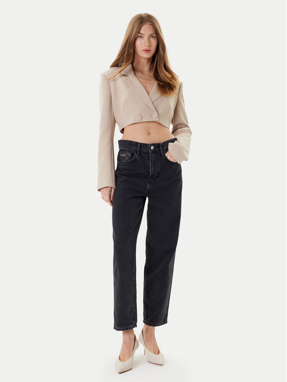 Liu Jo Liu Jo Τζιν UF5125 D4927 Μαύρο Straight Fit