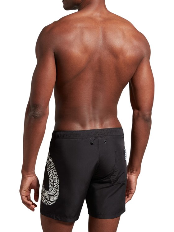 Bikkembergs Bikkembergs Costume da bagno costume - Bikkembergs - 3d Nero Regular Fit