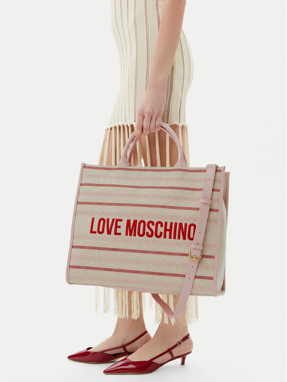 LOVE MOSCHINO LOVE MOSCHINO Torebka JC4239PP0MKO110A Różowy