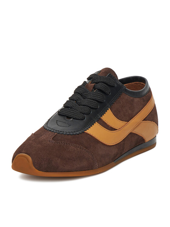 GINO ROSSI Gino Rossi Sneakersy EO-LILIA-1103-25 Brązowy