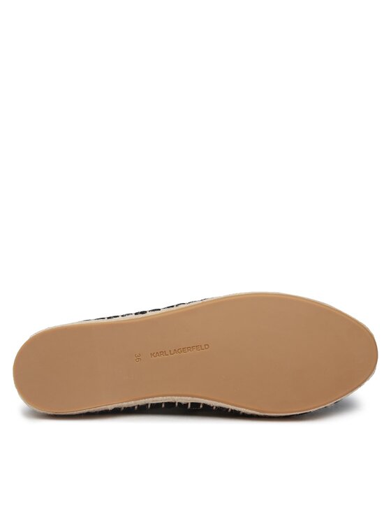 KARL LAGERFELD KARL LAGERFELD Espadryle KL80123 Écru