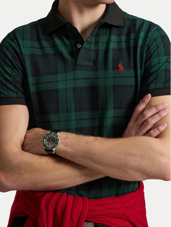 Polo Ralph Lauren Polo Ralph Lauren Поло 710B28283001 Темно-зелений Regular Fit
