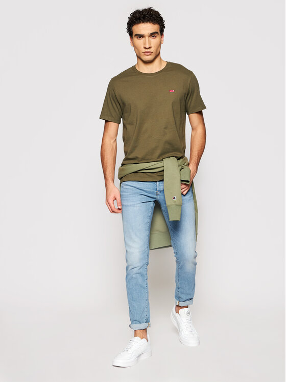 T shirt outlet levis verde