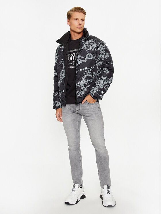 Versace Jeans Couture Versace Jeans Couture Vatovaná bunda 75GAUD04 Černá Regular Fit