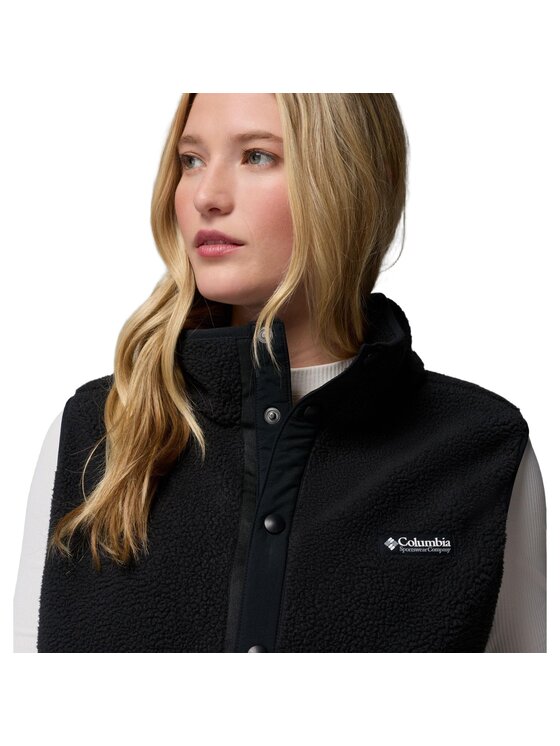 Columbia Columbia Bezrękawnik Helvetia Vest 2173641010 Czarny Regular Fit