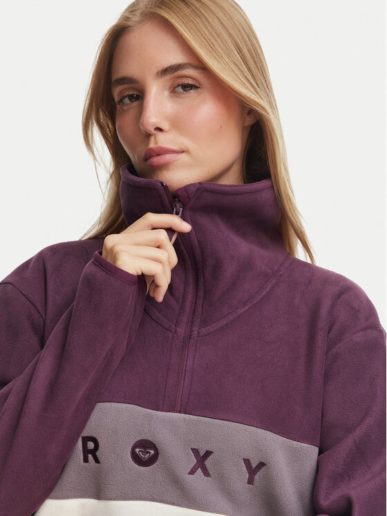 Roxy Roxy Polar ERJFT05104 Fioletowy Regular Fit