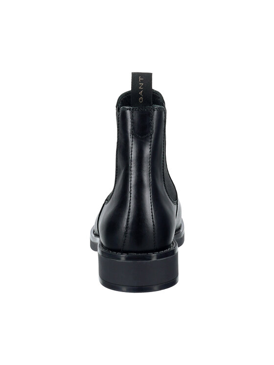Gant Gant Kotníková obuv s elastickým prvkem 31651105 Černá