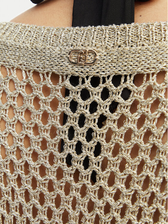 Liu Jo Beachwear Liu Jo Beachwear Rannakleit VA5166 MA70D Kuldne Relaxed Fit