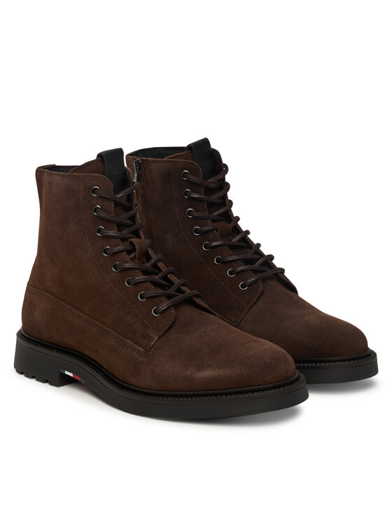 Tommy Hilfiger Tommy Hilfiger Čižmy Comfort Lwt FM0FM05594 Hnedá