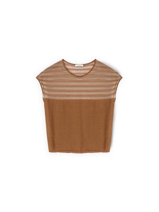 Motivi Motivi Maglione M303W004018N022 Marrone Boxy Fit
