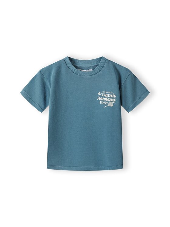 MINOTI MINOTI T-Shirt 23fleece73 Zielony Regular Fit