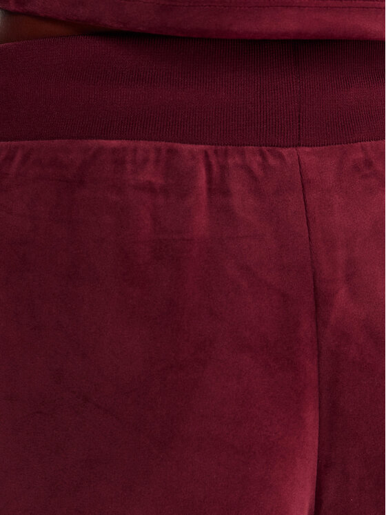 Guess Guess Spodnji del trenirke V3BB27 K0232 Bordo rdeča Regular Fit