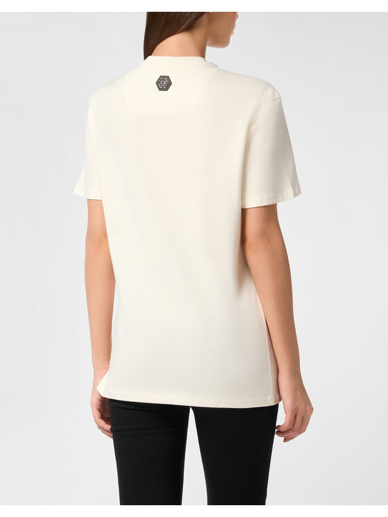 PHILIPP PLEIN PHILIPP PLEIN T-Shirt 27367 Biały