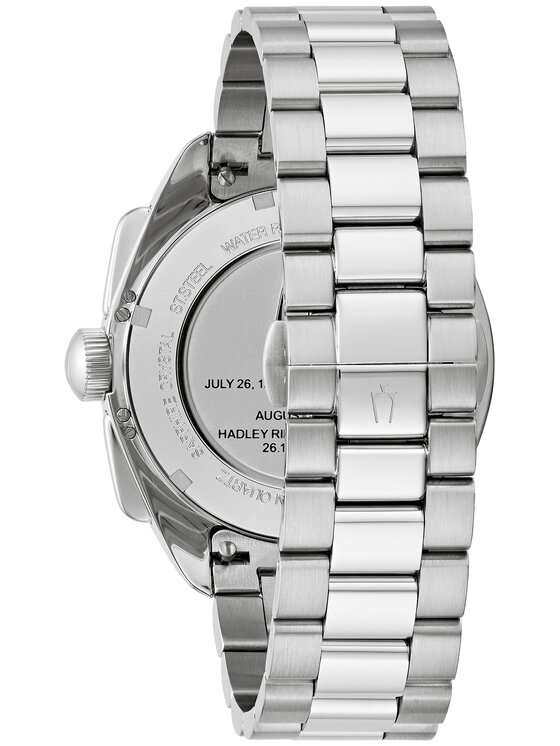 Bulova Bulova Zegarek 96K115 Srebrny