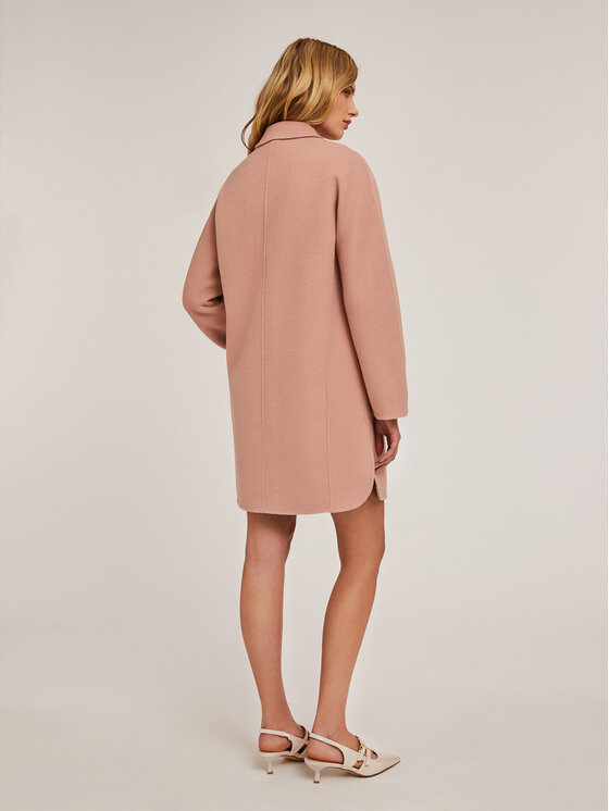 Motivi Motivi Cappotto 0056Q000556N006 Rosa Regular Fit